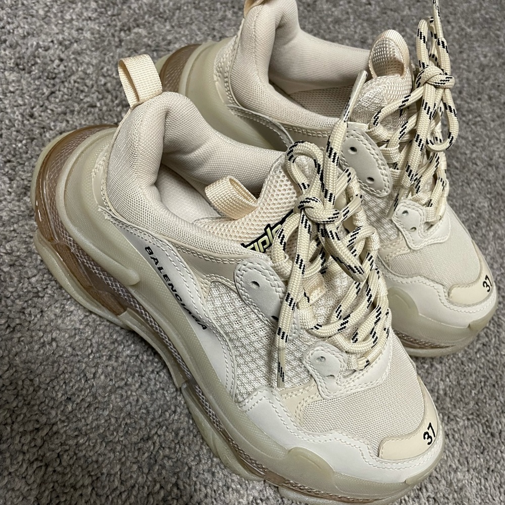Authentic Balenciaga triple S sneakers